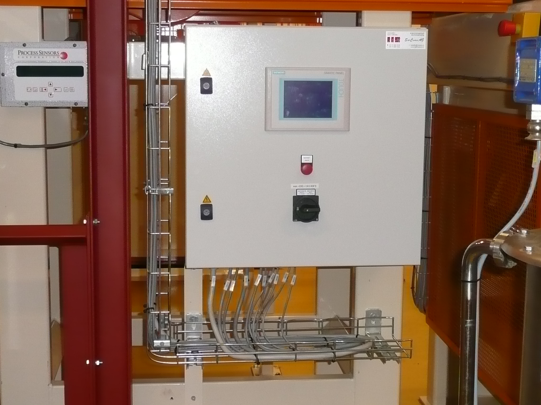 Eltecna Hochleistungs-Niederdruck-Nassfilter Steuerung