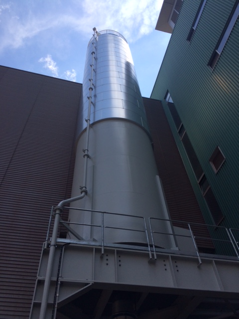 Eltecna Saidef Siloanlage Reststoffsilo