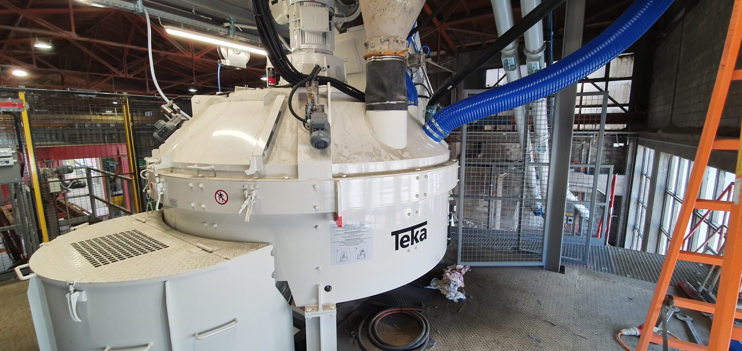 Eltecna Teka Ringtrogmischer Beton
